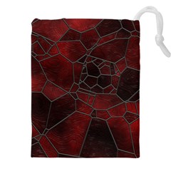 Mosaic Glass Glass Mosaic Colorful Drawstring Pouch (5xl) by Cendanart