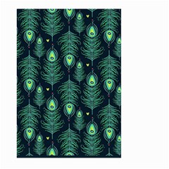 Peacock Pattern Large Garden Flag (two Sides) by Cemarart