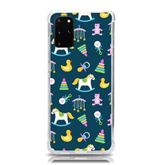 Cute Babies Toys Seamless Pattern Samsung Galaxy S20plus 6 7 Inch Tpu Uv Case by Ndabl3x