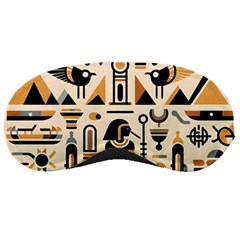 Egypt Pyramids Nature Desert Sleep Mask by Proyonanggan