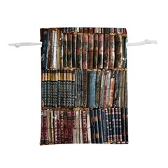 Seamless Pattern With Flower Birds Lightweight Drawstring Pouch (m) by Bedest