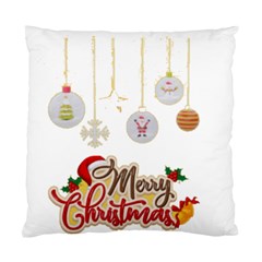 Merry Christmas  Standard Cushion Case (two Sides) by bego