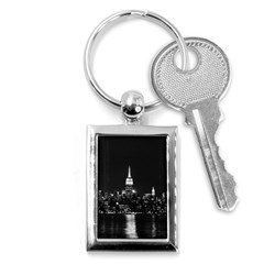 Photography Of Buildings New York City  Nyc Skyline Key Chain (rectangle) by Cemarart