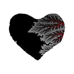 Astrology Surreal Surrealism Trippy Visual Art Standard 16  Premium Heart Shape Cushions by Bedest