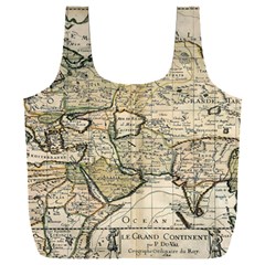 Tartaria Empire Vintage Map Full Print Recycle Bag (xxl) by Grandong