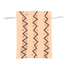 Print Pattern Minimal Tribal Lightweight Drawstring Pouch (m) by Cemarart