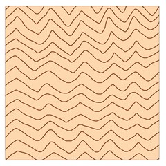 Background Wavy Zig Zag Lines Square Satin Scarf (36  X 36 ) by Cemarart
