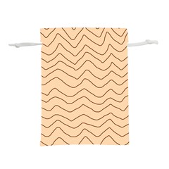 Background Wavy Zig Zag Lines Lightweight Drawstring Pouch (s) by Cemarart