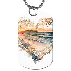 Mandalas-1084082 Ai-generated-7899053 Dog Tag (one Side) by lipli