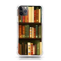 Books Bookshelves Library Fantasy Apothecary Book Nook Literature Study Iphone 11 Pro Max 6 5 Inch Tpu Uv Print Case by Grandong