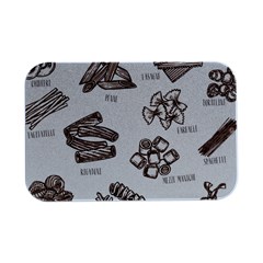Pasta Mie Spageti Rigatoni Lasagna Open Lid Metal Box (silver)   by Askadina