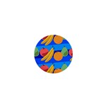 Fruit Texture Wave Fruits 1  Mini Magnets Front