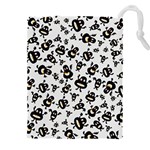 Bacteria Virus Monster Pattern Drawstring Pouch (5XL) Front