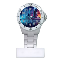 Digital Art Artwork Illustration Vector Buiding City Plastic Nurses Watch by Maspions
