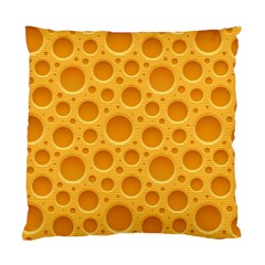 Cheese Texture Food Textures Standard Cushion Case (one Side) by nateshop