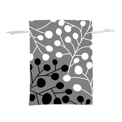 Abstract Nature Black White Lightweight Drawstring Pouch (s) by Maspions