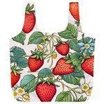 Strawberry-fruits Full Print Recycle Bag (XXL) Front