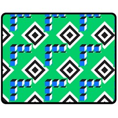 Beauitiful Geometry Two Sides Fleece Blanket (medium) by Sparkle