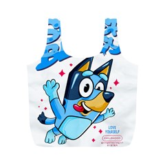 Super Bluey Full Print Recycle Bag (m) by avitendut