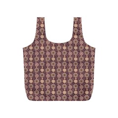 Mandala Flower 1 Mandala Flower  Full Print Recycle Bag (s) by DinkovaArt