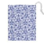 Pastel Botanic Harmony Collage Drawstring Pouch (4XL) Front