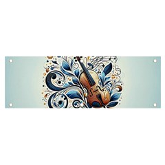 Cello Banner And Sign 6  X 2  by RiverRootz