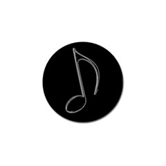 Eighth Note 8e245177-3b01-46c5-8203-b2dfeddb6d62 Golf Ball Marker by RiverRootz