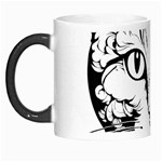 Cat - Artistic Paper Cut Morph Mug Left