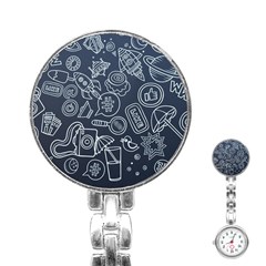 Internet Planet Drink Computer Stainless Steel Nurses Watch by Proyonanggan
