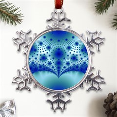 Pattern 2 Metal Large Snowflake Ornament by 2607694c