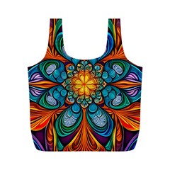 Schwarz Bunt Full Print Recycle Bag (m) by 2607694c