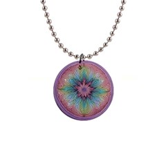 Orange3 Pattern 4 1  Button Necklace by 2607694c