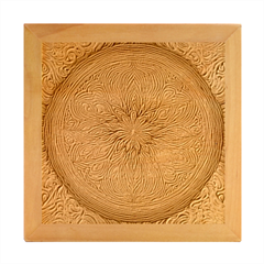 Orange3 Pattern 4 Wood Photo Frame Cube by 2607694c