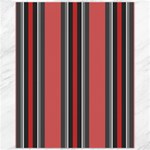 Rosa Grau Streifen Canvas 11  x 14  10.95 x13.48  Canvas - 1