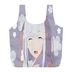 Emilia Rezero Full Print Recycle Bag (l) by Azkajaya