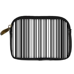 Barcode Pattern Digital Camera Leather Case by Ket1n9