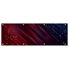 Illustrations Space Purple Banner And Sign 9  X 3  by anzea