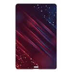 Illustrations Space Purple Name Card Style USB Flash Drive Back