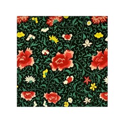 Background Vintage Japanese Design Square Satin Scarf (30  X 30 ) by Bedest
