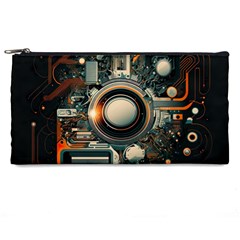 Technology Robot Internet Processor Pencil Case by Ravend