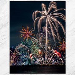 Firework Fireworks Display Lake Canvas 12  X 16  by Proyonanggan