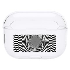 Circles Checkered Abstract Abstraction Art Hard Pc Airpods Pro Case by Loisa77