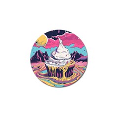 Dessert Chocolate Cream Golf Ball Marker (4 Pack) by Loisa77