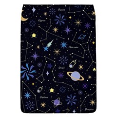 Starry Night  Space Constellations  Stars  Galaxy  Universe Graphic  Illustration Removable Flap Cover (s) by Grandong