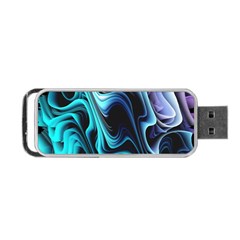 Nature Water Wave Architecture Portable Usb Flash (one Side) by Salmanaz77