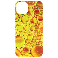 Oil Drop Water Oil Abstract Oily Iphone 15 Pro Black Uv Print Pc Hardshell Case by Salmanaz77