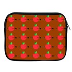 Apple Arrow Pattern Design Drawing Apple iPad 2/3/4 Zipper Cases Front
