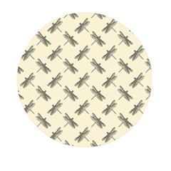 Dragonfy Insect Pattern Mini Round Pill Box (pack Of 3) by Maspions