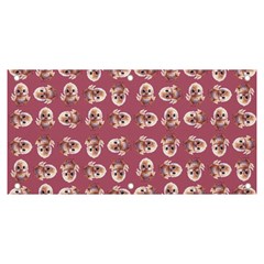 Whimsy Chickens Pattern Banner And Sign 6  X 3  by dflcprintsclothing