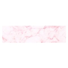 Pink Marble, Gold, Marble, Pattern, Pink, Rose Oblong Satin Scarf (16  X 60 ) by kyorashop23